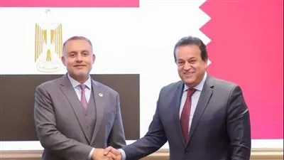 وزير الصحة والسفير القطري يبحثان توسيع أفق التعاون بين البلدين في القطاع الصحي