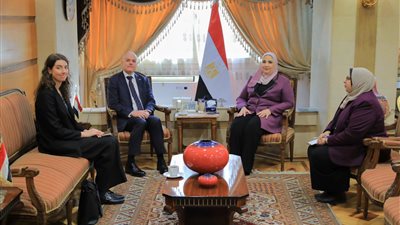 وزيرة التضامن تستقبل سفير أستراليا بالقاهرة