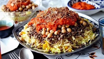 طريقة عمل الكشرى زى أفخم المحلات المصرية