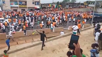 جماهير كوت ديفوار تتجه لمشاهدة افتتاح كأس الأمم الأفريقية ضد غينيا بيساو
