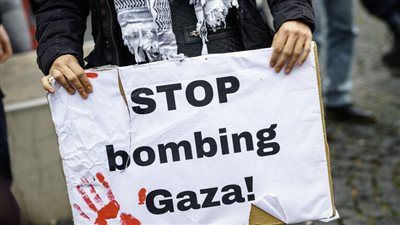 عشرات الآلاف يتظاهرون في واشنطن دعما لغزة