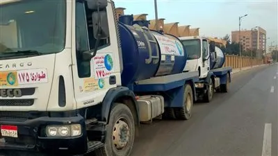 انتشار المعدات بالميادين العامة والطرق الرئيسية تحسبًا لسقوط أمطار بالجيزة