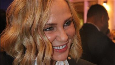 شيرين رضا تصل العرض الخاص لفيلم “مقسوم”