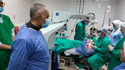 وكيل صحة الغربية يتابع مستشفى رمد طنطا خلال الشهور الماضية (صور)