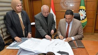 محافظ الدقهلية يعتمد المخطط التفصيلي لمشروع تخطيط الواجهة المائية لمدينة المطرية 