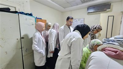  فرق المتابعة بصحة دمياط تواصل حمالاتها على المستشفيات المركزية بالمحافظة