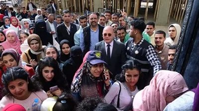 طلاب جامعة سوهاج المغتربين يشاركون في الانتخابات الرئاسية بلجان الوافدين