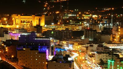 أمطار على منطقة الباحة