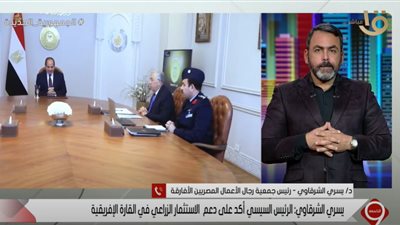 يسري الشرقاوي: الرئيس السيسي فتح طريقًا لاستثمارات كبرى في إفريقيا (فيديو)