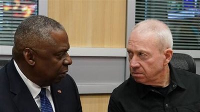 جالانت يبحث مع أوستن الحرب في غزة والتوتر على الحدود الشمالية