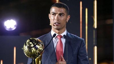 كريستيانو رونالدو يحصل على جائزة أفضل لاعب في الشرق الأوسط من جلوب سوكر