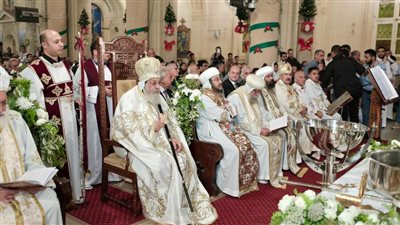 بالصور.. البابا تواضروس الثاني يترأس عيد الغطاس بالإسكندرية 