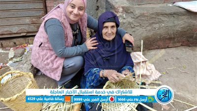 قصة السيدة نفيسة أقدم صانعة للأسبتة بالمنوفية 