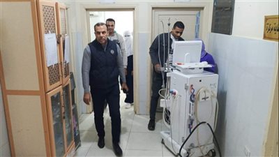 مرور مفاجئ لوكيل وزارة صحة دمياط على مركز الغسيل الكلوي بكفر الغاب