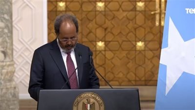 عاجل| الرئيس الصومالي يشكر السيسي على الدعم الفوري ضد اعتداء إثيوبيا على سيادة بلاده (فيديو)