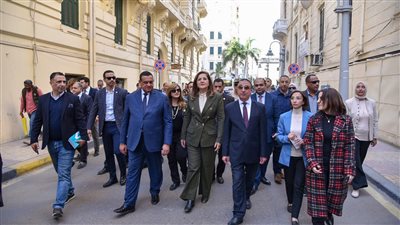 محافظ الإسكندرية ووزيرا التخطيط والتنمية المحلية في جولة مُكبرة لتفقد عدد من المشروعات التنموية