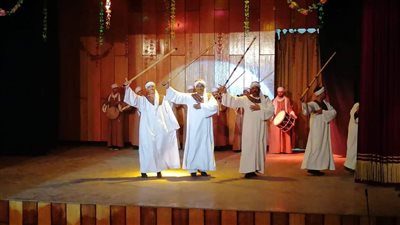 استعراضات من التراث المنياوي في ثاني أيام مسابقة 