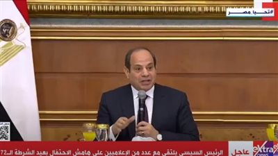 الرئيس السيسي: الدولة أنفقت 120 مليار جنيه لمكافحة الإرهاب