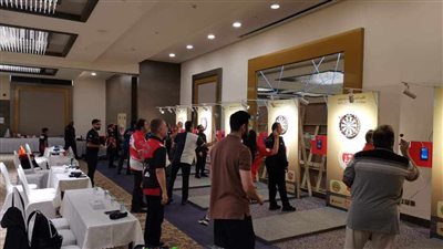 بورفؤاد يحصد ميدالية برونزية لمحمد غريب في بطولة كأس العرب للدارتس