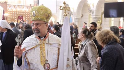 بطريرك الأقباط الكاثوليك يترأس قداس سيامة كاهن جديد