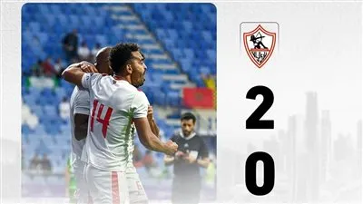 الشوط الأول.. الزمالك يتقدم على الرجاء المغربي بثنائية في كأس دبي للتحدي
