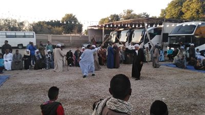 بالتحطيب والمزمار.. انطلاق الاحتفال بمولد الشيخ أبو الغطاس في الاقصر