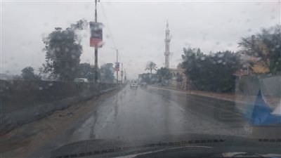 طقس متقلب وأمطار تسود مراكز محافظة الدقهلية 