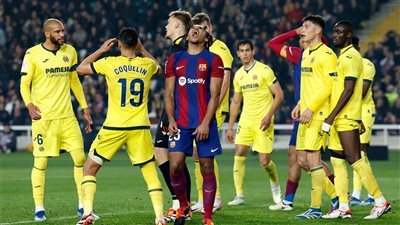 برشلونة يتلقى هزيمة موجعة من فياريال في الدوري الإسباني