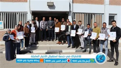 رئيس مياه الفيوم يكرم 19 من العاملين بالإدارة العامة للأمن 