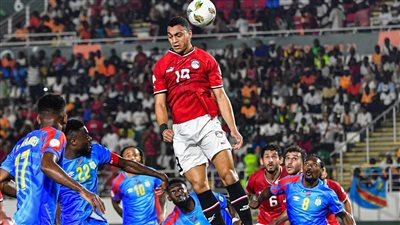 رقم سلبي لمنتخب مصر أمام الكونغو في أمم إفريقيا