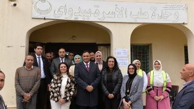 وزيرة الهجرة ومحافظ الدقهلية يتفقدان القافلة الطبية الموسعة بقرية بدواي (صور)