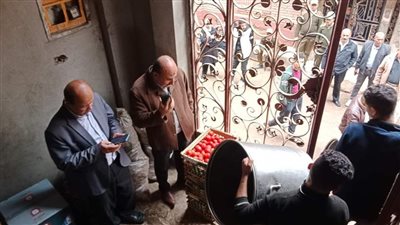  تشميع مطبخ ومخزن لتصنيع الكشرى بالمنوفية