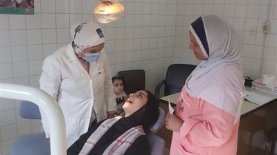 الكشف على 1722 مواطنا مجانا خلال القافلة الطبية المجانية بقرية أسنيت بكفر شكر