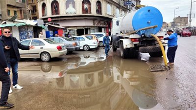 محافظ الغربية يُتابع جهود رفع نواتج الأمطار في مراكز ومدن المحافظة (صور)