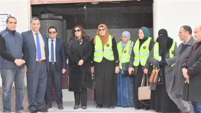 رئيس جامعة السادات تفتتح محطة لتنقية وتبريد المياه
