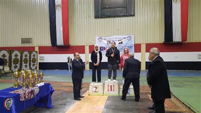 المراكز الأولى للاعبات البطل الأولمبي في القليوبية ببطولة الجمهورية لرفع الاثقال