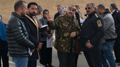 جولة لمتابعة آخر مستجدات مشروع تطوير منطقة أهرامات الجيزة 