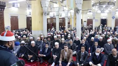 محافظ القليوبية يشهد احتفالية مديرية الأوقاف بذكرى الإسراء والمعراج