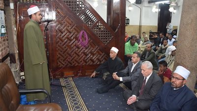 محافظ الأقصر يشهد الاحتفال بذكرى الإسراء والمعراج بمسجد سيدي أبو الحجاج 