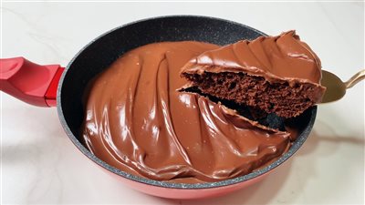 طريقة عمل كيكة الطاسة دون بيض 