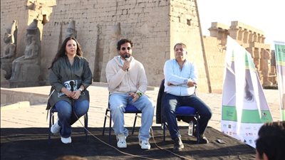 في مؤتمر تكريمهما بمهرجان الأقصر.. حسن الرداد: أحب التنوع في تقديم أدواري