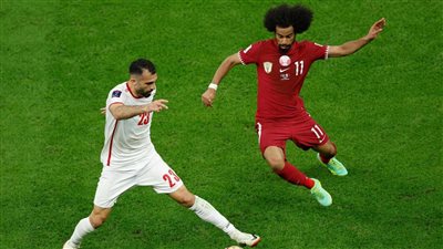 فرحة أردنية بعد تسجيل النشامى هدف التعادل في شباك قطر 