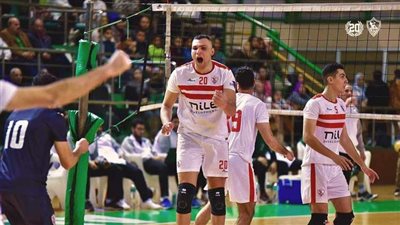 طائرة الزمالك يفوز على الاتحاد السكندري بنتيجة 3-0 في الدور الثاني للدوري 