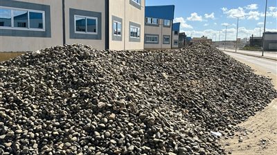 بدء العمل في إنشاء الطرق الداخلية بالمجمع الصناعي ٣ يوليو في بورسعيد