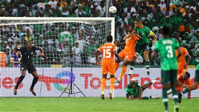كوت ديفوار تعادل النتيجة أمام نيجيريا عن طريق فرانك كيسيه