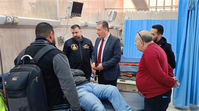 إصابة 16 شخصا في حادث تصادم أتوبيسين بالضبعة