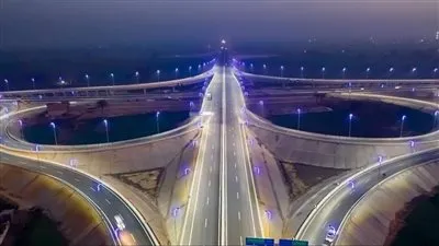 فيديو.. أحدث تصوير جوي لمحور سمالوط على النيل