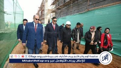 محافظ الدقهلية يتفقد أعمال التنفيذ الجارية بالمنطقة اللوجستية الجديدة بطلخا