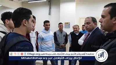 رئيس جامعة بني سويف الأهلية بتفقد سير الدراسة بالفصل الدراسي الثاني