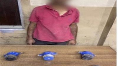 لص عدادات المياه بعابدين: 